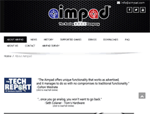 Tablet Screenshot of aimpad.com